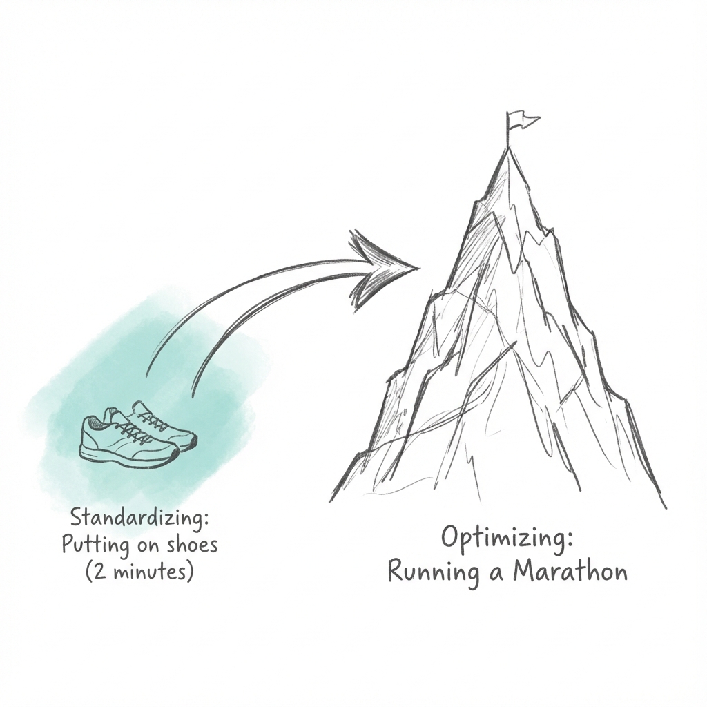 The Two-Minute Rule: master the art of showing up by making the first step take less than two minutes