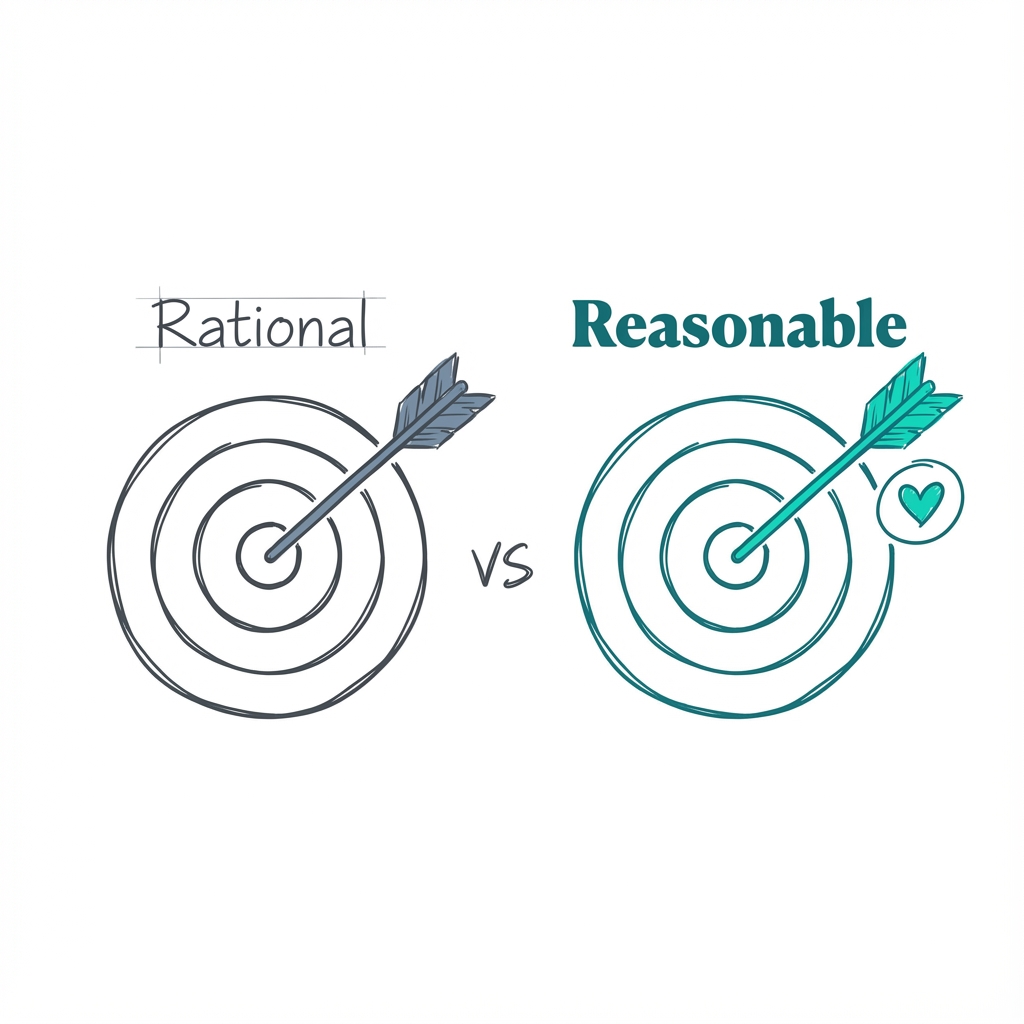 Reasonable vs. Rational: the strategy you can stick with beats the mathematically optimal one you abandon