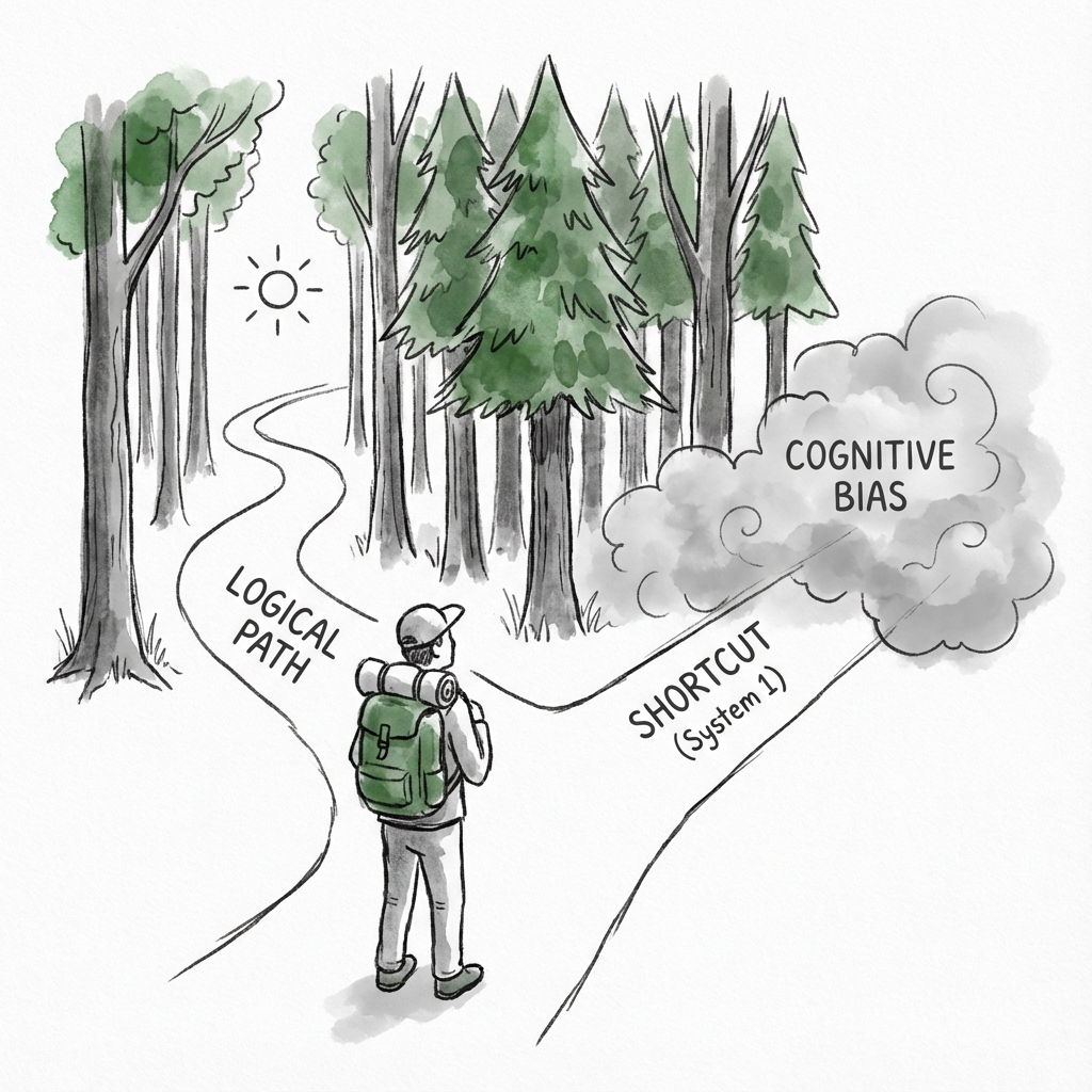 The Foggy Shortcut: how mental shortcuts (System 1) can lead us directly into the fog of cognitive bias