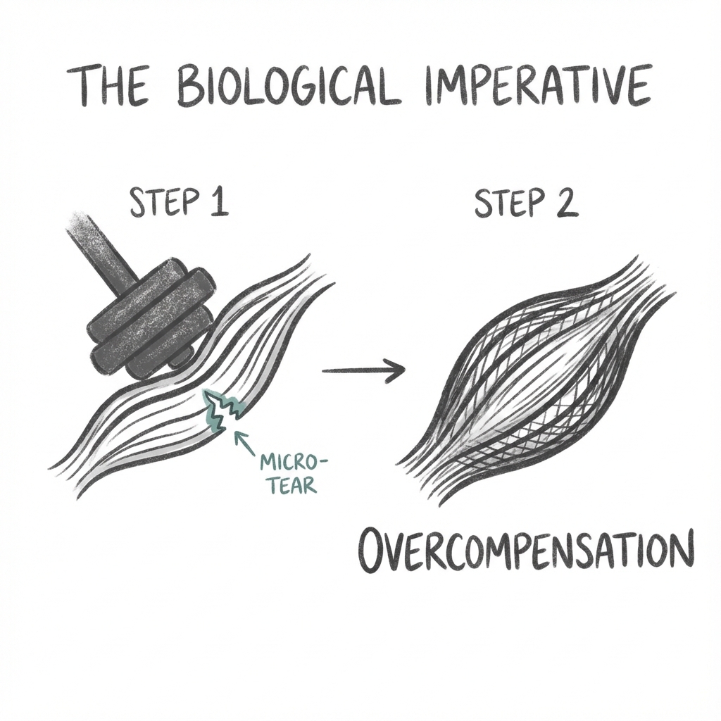 The Biological Imperative: how systems like human muscles overcompensate for stress and micro-tears by rebuilding stronger than before.