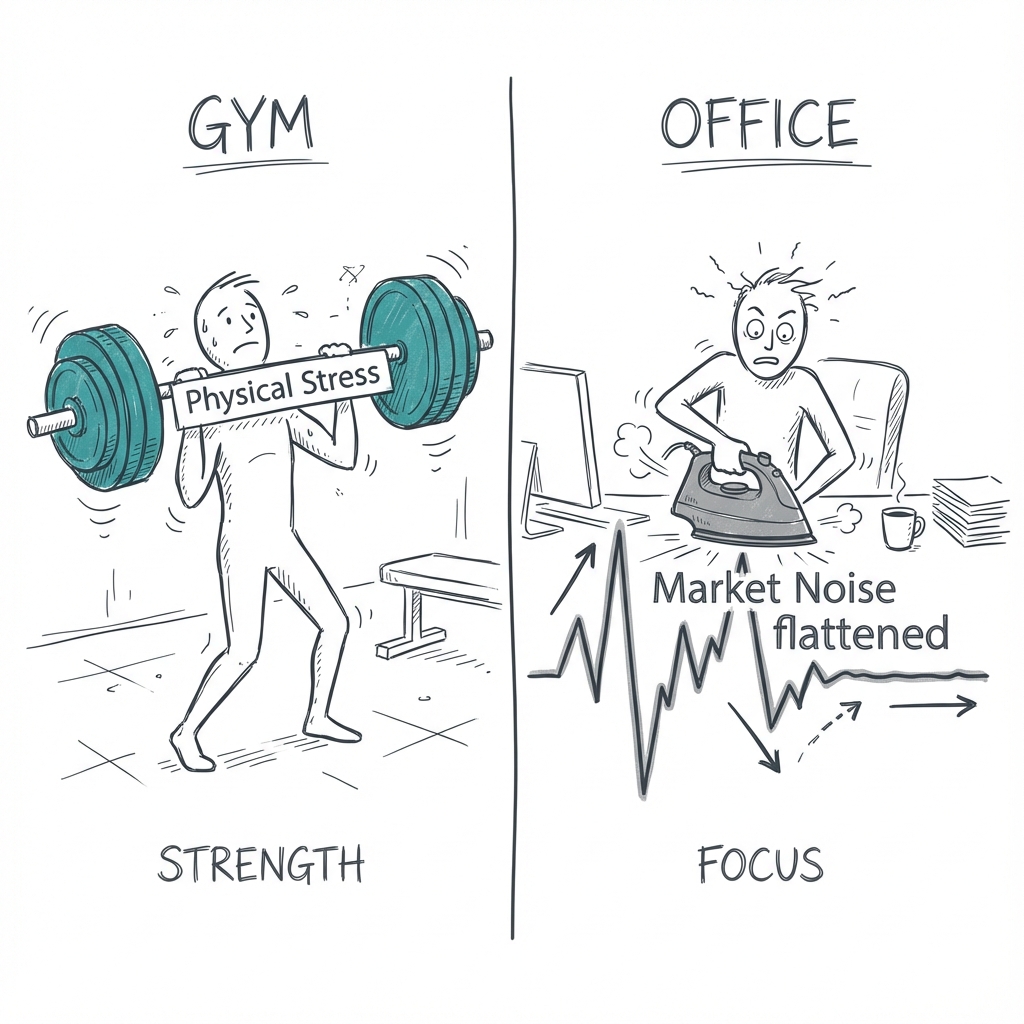 Domain Dependence: understanding the value of physical stress in the gym while logically trying to eliminate volatility in the professional market