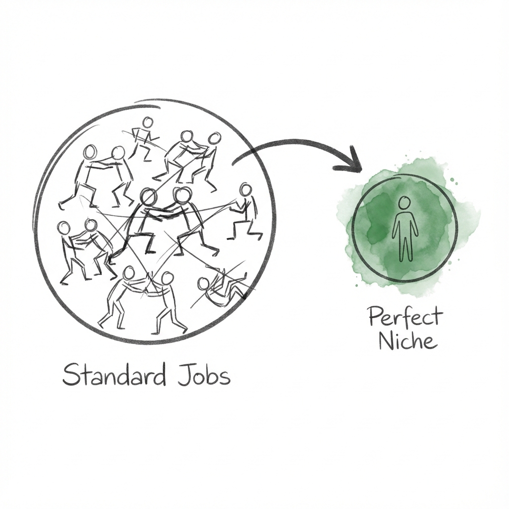 The Darwinian Strategy. Finding your perfect niche in the ecosystem